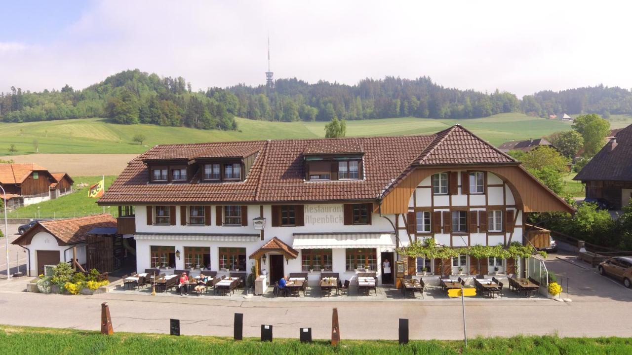 Alpenblick Ferenberg Bern Hotel Stettlen Екстериор снимка