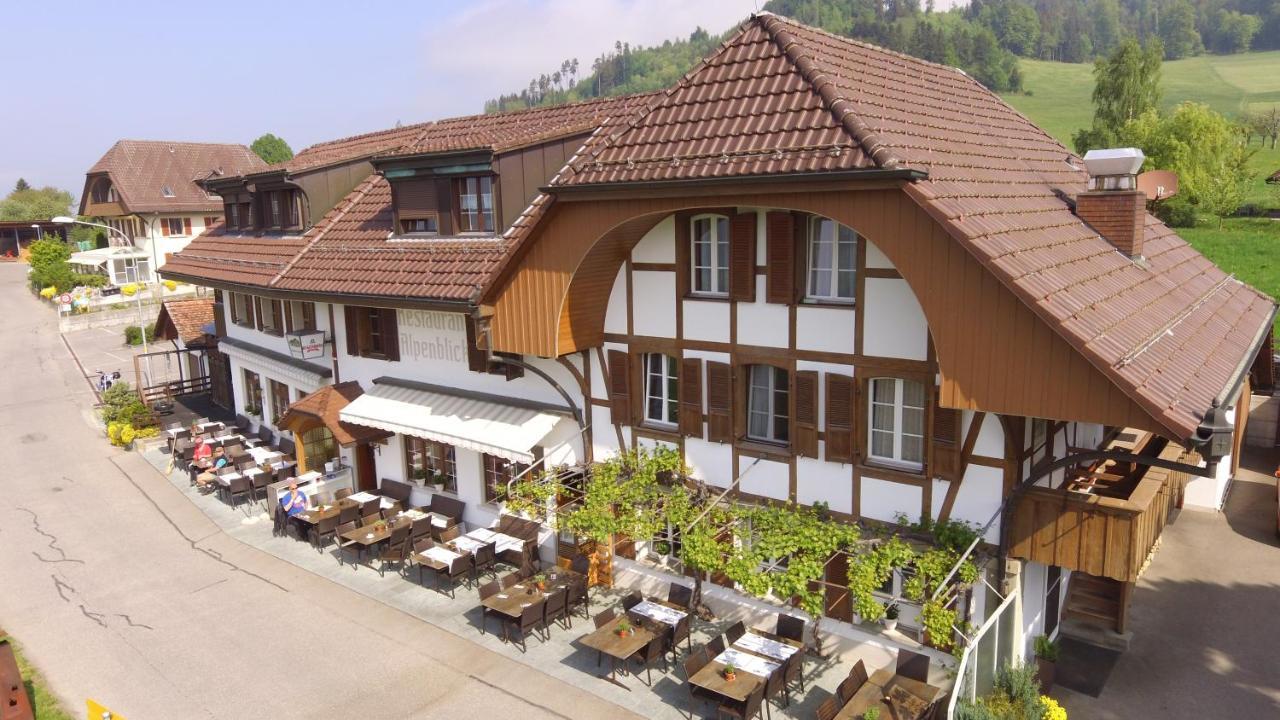 Alpenblick Ferenberg Bern Hotel Stettlen Екстериор снимка
